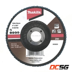 Nhám xếp 100mm Z80 Makita D-63725