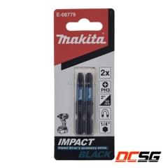 Mũi vít Impact Black PH3/50mm Makita E-08779 (2 Cái/bộ)