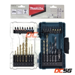 Bộ mũi khoan và mũi vít 29 Cái Makita E-07113