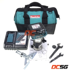 Máy đánh cạnh 6.35/ 8.0mm dùng pin 18V Makita DRT50RFX8