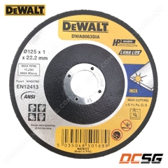 Đá Cắt Inox 125x1.2x22mm Dewalt DWA8063SIA