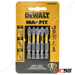 Mũi vít bake 1 đầu Ph2x50.8 DEWALT MAXFIT DWA2PH2MF5