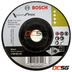 Đá mài 100x5.8x16mm Expert for Inox Bosch 2608602267