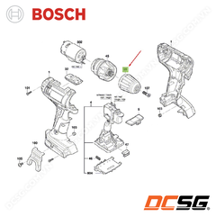 Đầu khoan autolock 10mm cho máy GSB14.4/ 18-2-LI Bosch 2609111312