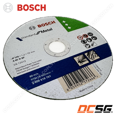 Đá cắt sắt 105x1.2x16mm (đá xanh) Bosch 2608619701