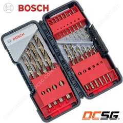 Bộ mũi khoan thép, inox HSS-Co Bosch