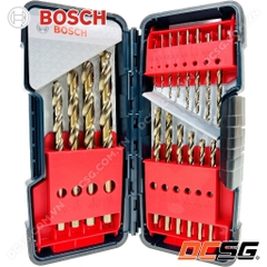 Bộ mũi khoan thép, inox HSS-Co Bosch