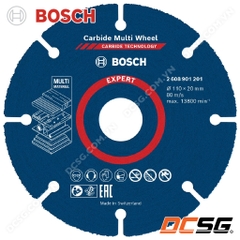 Đĩa cắt gỗ đa năng 110x20/16x1.0mm Expert Carbide Multi Wheel Bosch 2608901201