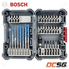 Bộ mũi khoan đa năng và vặn vít Pick & Click 35 chi tiết Bosch 2607017570