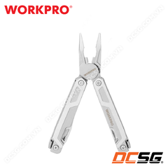 Kìm đa năng bằng thép không rỉ 15-in-1 Workpro WP382002