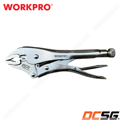 Kìm bấm mỏ cong bằng thép CR-V WORKPRO