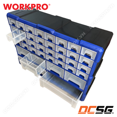 Hộp đựng đồ nghề 38 ngăn bằng nhựa PP cao cấp WORKPRO WP283009