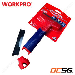 Cây sủi sàn, kính chuyên dụng bản 90mm kèm 6 lưỡi dao WORKPRO WP219002