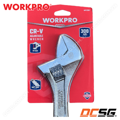 Mỏ lết bằng thép CR-V cán bọc nhựa Workpro