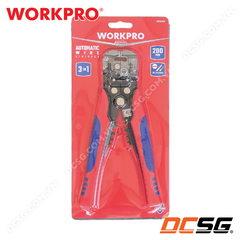 Kìm tuốt dây điện đa năng 3 trong 1 WORKPRO WP291007