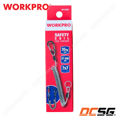 Dây thép xoắn an toàn 27-200cm cho dụng cụ WORPRO WP439010