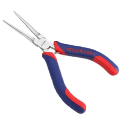 Kìm mũi dài nhọn mini, bằng thép CR-V Workpro WP231095
