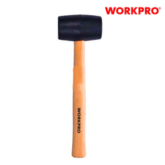 Búa cao su đầu đen tay gỗ 450gram (16OZ) Workpro WP241039