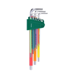 Bộ lục giác loại dài 9 chi tiết hệ mét Sata 09103CH