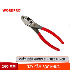 Kìm mỏ quạ dùng để vặn điều chỉnh được Workpro