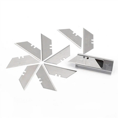 Lưỡi dao rọc giấy bằng thép SK5, loại tiêu chuẩn (1set = 10 cái) Workpro WP213001