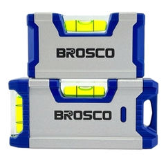 Thước thủy nhôm có từ kích thước 90-110mm BROSCO