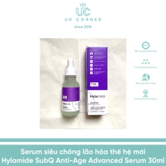 Serum siêu chống lão hóa thế hệ mới Hylamide SubQ Anti-Age Advanced Serum 30ml