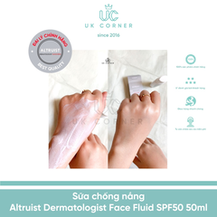 Altruist Dermatologist Sunscreen Fluid SPF 50 50ml