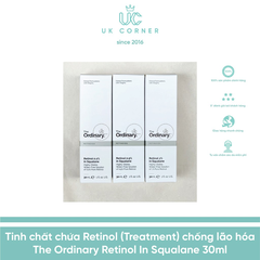 Tinh chất chứa Retinol đặc trị chống lão hóa The Ordinary Retinol in Squalane 30ml