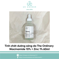 Tinh chất dành cho da mụn The Ordinary Niacinamide 10% + Zinc 1%