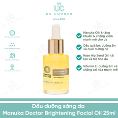 Manuka Doctor Brightening Facial Oil