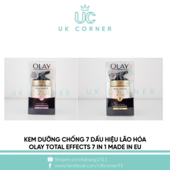 Kem dưỡng da chống 7 dấu hiệu lão hóa Olay Total Effects 7-in-1 Anti Ageing Moisturiser