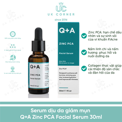 Q+A Zinc PCA Facial Serum 30ml