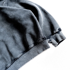 Áo Nỉ Hoodie Zip Dáng Boxy Màu Washed