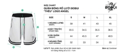 Quần Shorts Lưới Bóng Rổ Thêu Logo Angel