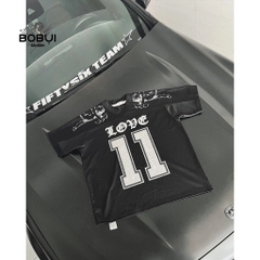 Áo Jersey Football 11 Love Angels Oversized