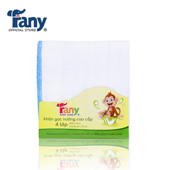 khăn gạc vuông cao cấp 4 lớp