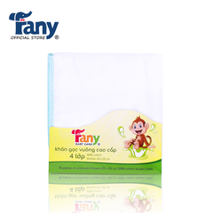 khăn gạc vuông cao cấp 4 lớp