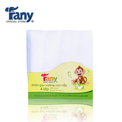 khăn gạc vuông cao cấp 4 lớp