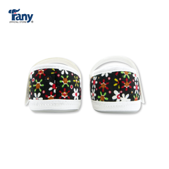 Giày tập đi búp bê | hoa nhí - đen