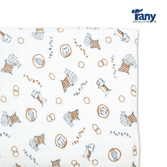 Khăn gạc đa năng in cao cấp 4 lớp