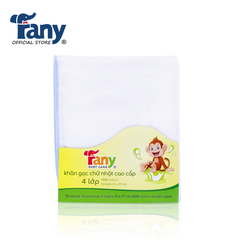 khăn gạc chữ nhật cao cấp 4 lớp