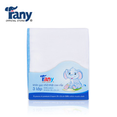 khăn gạc chữ nhật cao cấp 3 lớp