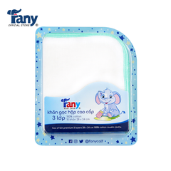 khăn gạc hộp cao cấp 3 lớp