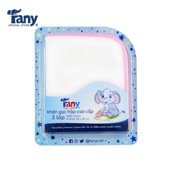 khăn gạc hộp cao cấp 3 lớp