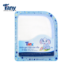 khăn gạc hộp cao cấp 3 lớp