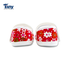 Giày tập đi búp bê | hoa nhí - đỏ
