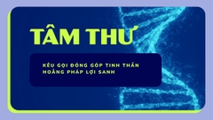 TÂM THƯ KÊU GỌI ĐÓNG GÓP TINH THẦN HOẰNG PHÁP LỢI SANH