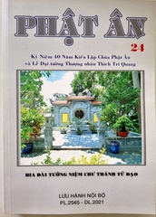 SÁCH TẶNG - Tập san PHẬT ÂN số 21 - Lễ Đại tường Thượng nhân Trí Quang