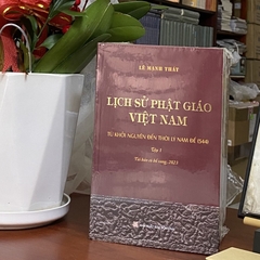 Lịch sử Phật giáo Việt Nam (trọn bộ 3 tập) - Tái bản 2023